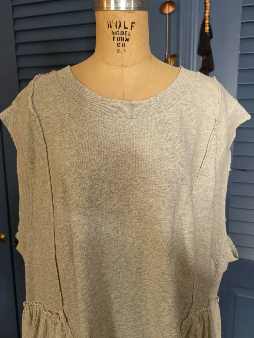 Free People We The Free Danny Pullover Sand Grey XL